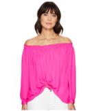 Nicole Miller Rocky Top (neon Pink) Women's Clothing