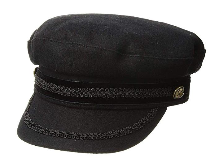 Lauren Ralph Lauren Felt Greek Fishermans Hat (black) Caps