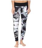 Hot Chillys Mtf Flex Sublimated Print Tights (live Wire/black) Women's Casual Pants