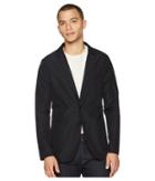 Calvin Klein Seersucker Packable Blazer (black) Men's Jacket