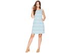 Fresh Produce Mosaic Shells Square Neck Dress (white) Women's Dress