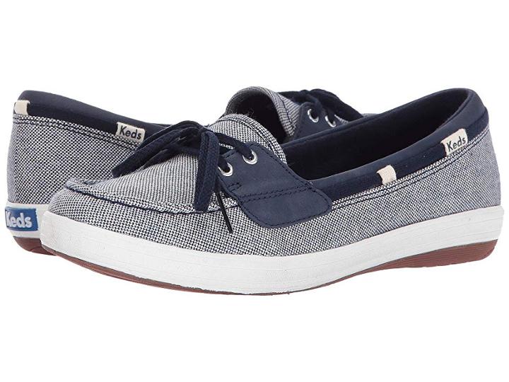 Keds Glimmer (navy Sparkle) Women's Lace Up Casual Shoes