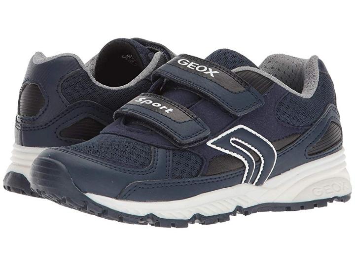 Geox Kids Bernie 18 (little Kid/big Kid) (navy) Boy's Shoes