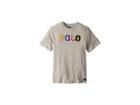 Polo Ralph Lauren Kids Cotton Jersey Graphic T-shirt (big Kids) (andover Heather) Boy's T Shirt