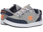Dc Kids Syntax (little Kid/big Kid) (grey/blue) Boys Shoes