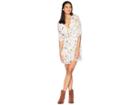 For Love And Lemons Elyse Flirty Mini Dress (lurex Floral) Women's Dress