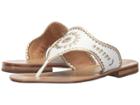 Jack Rogers Blair (white/gold) Women's Sandals