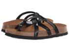 Betula Licensed By Birkenstock Vinja Soft (black Patent Birko-flortm) Women's Sandals