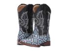 Roper Kids Glitter Diamonds (toddler/little Kid) (diamond Glitter Faux/vamp Black Shaft) Cowboy Boots