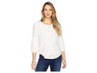 Lucky Brand Peasant Top (marshmallow) Women's Blouse