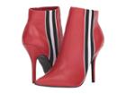 Steve Madden Knockout Dress Bootie (red Leather) Women's Pull-on Boots