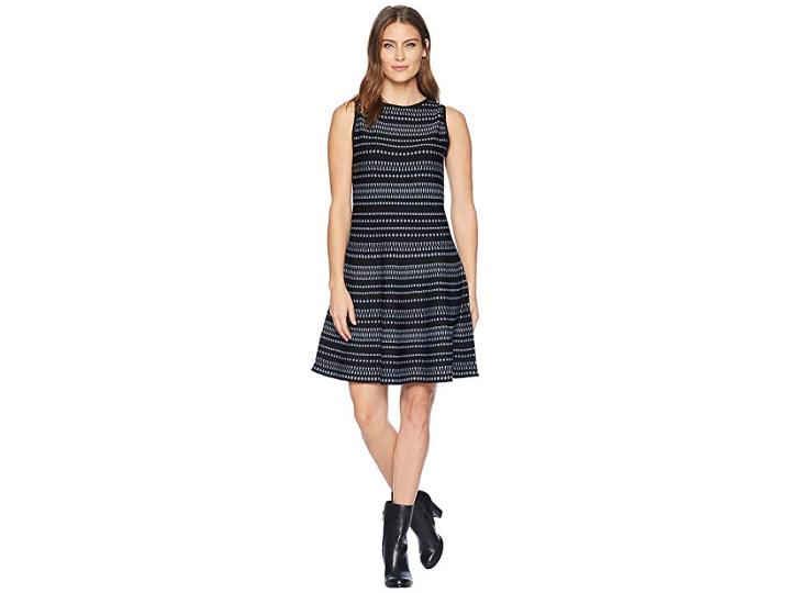 Nic+zoe This Or That Twirl Dress (bluestone) Women's Dress