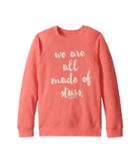 Billabong Kids Sandy Cheeks Sweatshirt (little Kids/big Kids) (pink Crush) Girl's Sweatshirt
