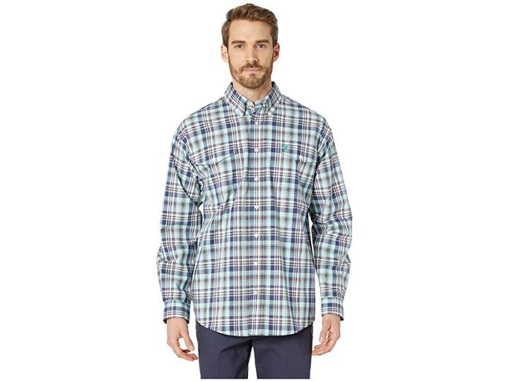 Cinch Long Sleeve Plaid (multicolor 2) Men's Clothing