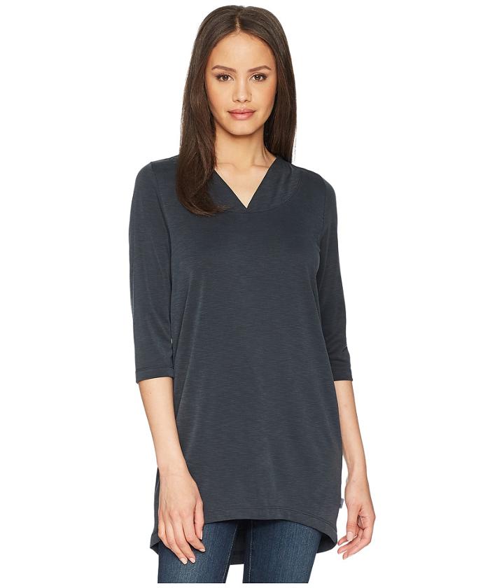 Fig Clothing Iri Tunic (onyx) Women's Clothing