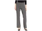 Calvin Klein Modern Fit Herringbone Pants (black/cream) Women's Casual Pants