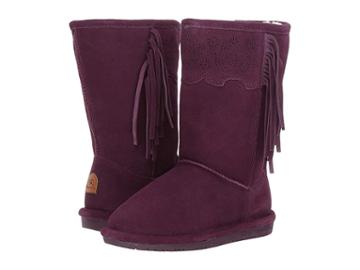 Bearpaw Kids Tallulah (little Kid/big Kid) (plum) Girl's Shoes
