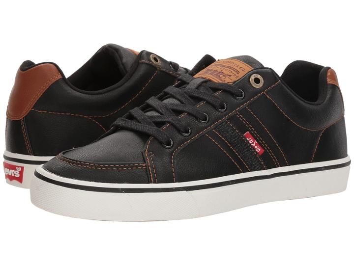 Levi's(r) Shoes Turner Nappa (black/tan) Men's  Shoes