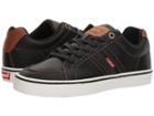 Levi's(r) Shoes Turner Nappa (black/tan) Men's  Shoes