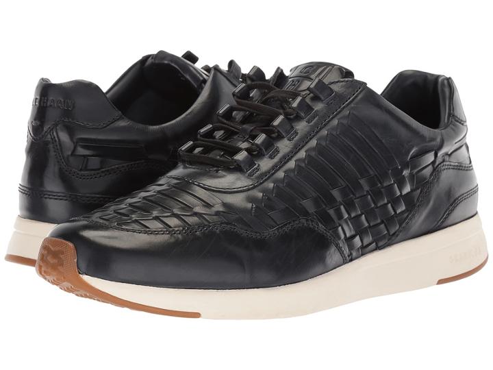 Cole Haan Grandpro Runner Huarache (navy Woven Burnish) Men's Shoes