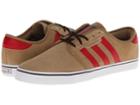 Adidas Skateboarding Seeley (cardboard/power Red/dark Brown) Men's Skate Shoes