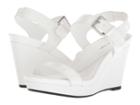 Calvin Klein Jacie Wedge Sandal (platinum White) Women's Wedge Shoes
