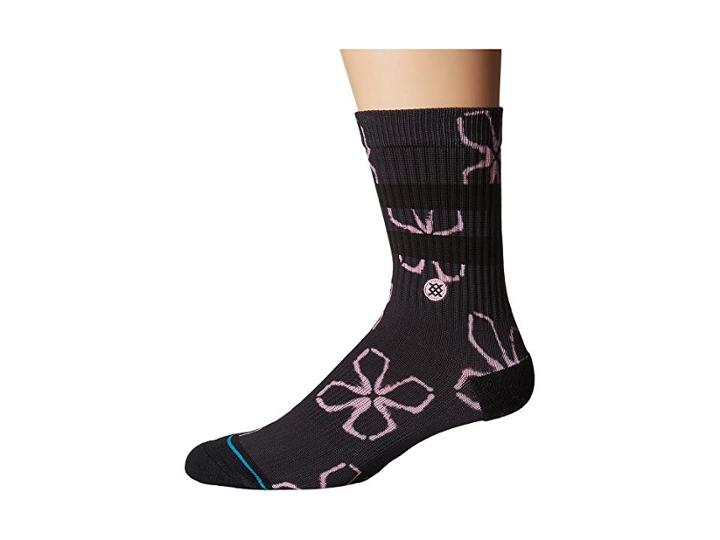 Stance Love Song (black) Men's Crew Cut Socks Shoes