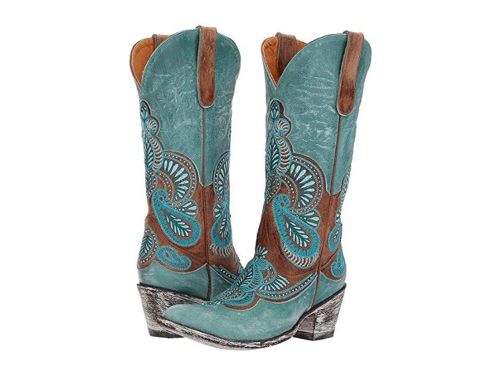 Old Gringo Bell (oryx/blue) Cowboy Boots