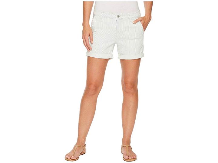 Levi's(r) Womens Boyfriend Chino Shorts (soft Stripe) Women's Shorts