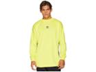 Adidas Originals Authentics 3-stripes Jersey (shock Yellow/collegiate Navy) Men's Long Sleeve Pullover
