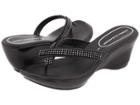 Athena Alexander Roxi (black) Women's Wedge Shoes