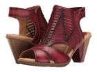 Earth Libra (regal Red Soft Leather) Women's  Shoes