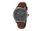 Timex Iq+ Move Leather Strap (brown/gray/black) Watches