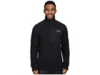Mountain Hardwear Toasty Twill Fleece 1/2 Zip (black) Men's Coat