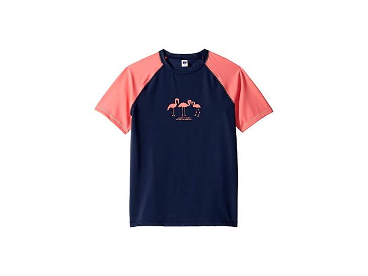Janie And Jack Short Sleeve Rashguard (toddler/little Kids/big Kids) (multi 1) Boy's Swimwear