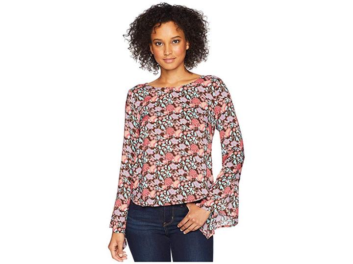Roper 1733 Country Floral (brown) Women's Clothing