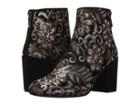 Stuart Weitzman Pipebacari (black Radiant Velvet) Women's Boots
