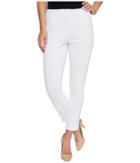 Lysse Toothpick Crop (white) Women's Casual Pants