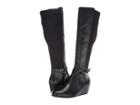 Kenneth Cole Reaction Tip Dress Boot (black Smooth/neoprene) Women's Boots