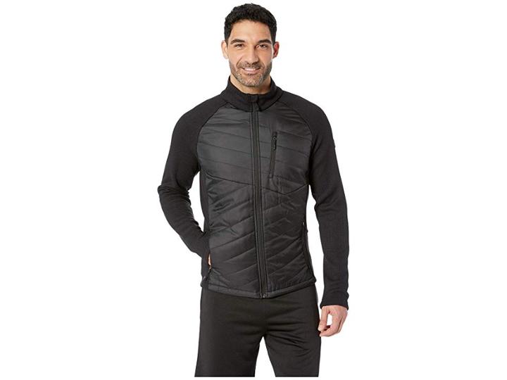 Spyder Ouzo Full Zip Stryke Jacket (black/black/black) Men's Coat