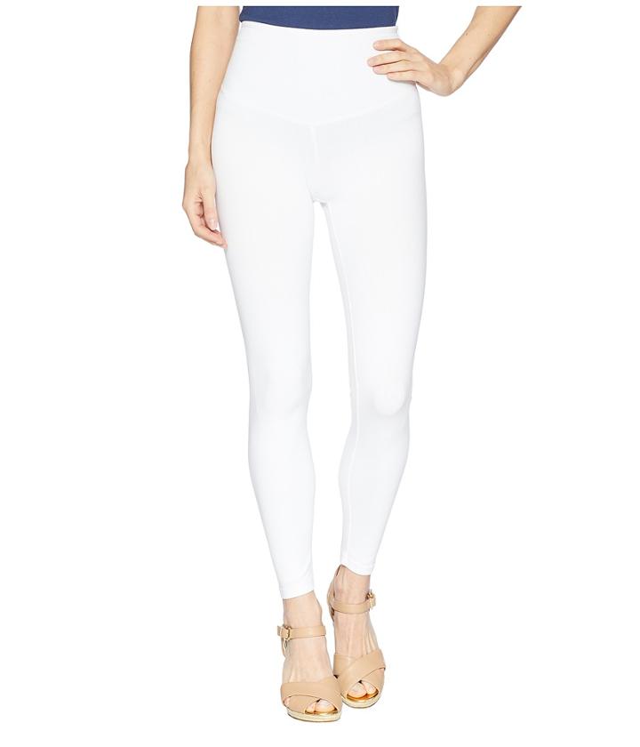 Yummie Signature Waistband Denim Leggings (white Wash) Women's Casual Pants