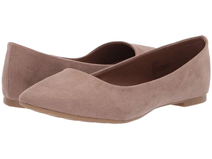 Madden Girl Jenaa (taupe Fabric) Women's Flat Shoes