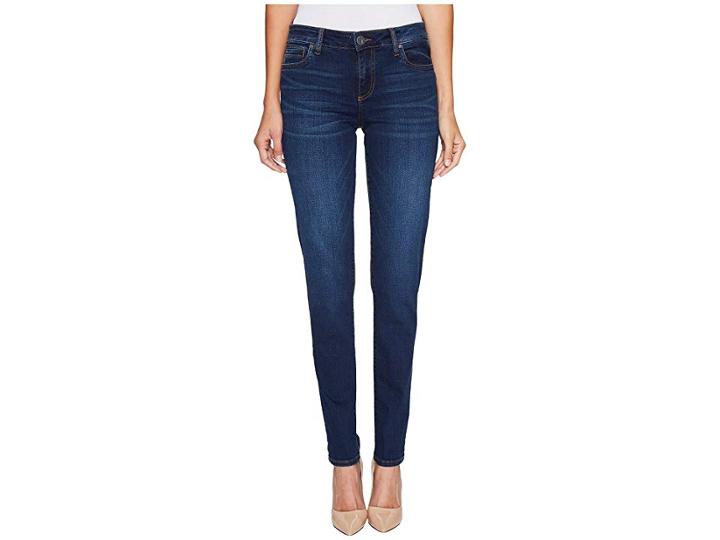 Kut From The Kloth Diana Skinny In Model W/ Dark Stone Base Wash (model/dark Stone Base Wash) Women's Jeans
