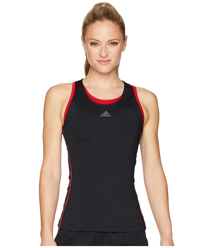 Adidas Barricade Tank Top (black) Women's Sleeveless