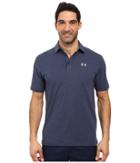 Under Armour Golf Charged Cotton Scramble Polo (academy/academy) Men's Short Sleeve Knit