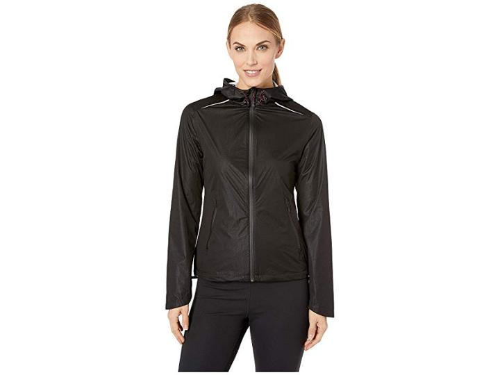 Asics Waterproof Jacket (performance Black) Women's Coat