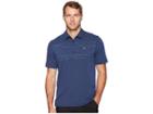 Travismathew Toastin Polo (true Navy/black) Men's Short Sleeve Knit