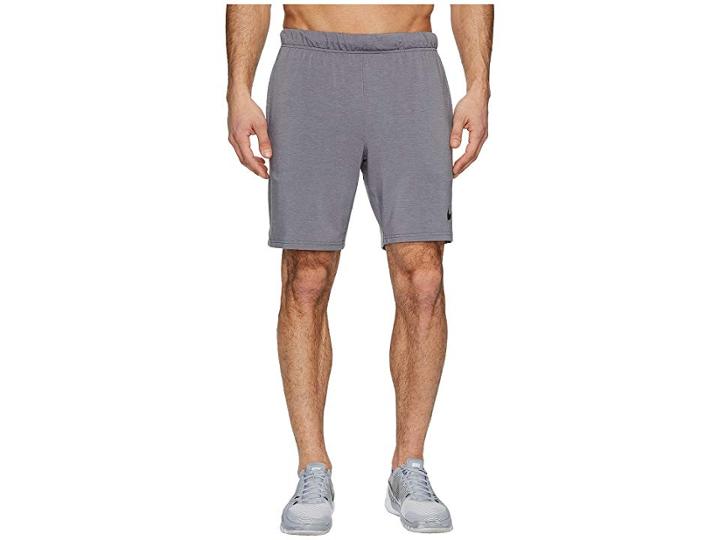 Nike Dri-fit 8 Training Short (gunsmoke/black/vast Grey/black) Men's Shorts