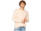 Quiksilver Original Quik Collage Long Sleeve Tee (peach Parfait) Men's Long Sleeve Pullover