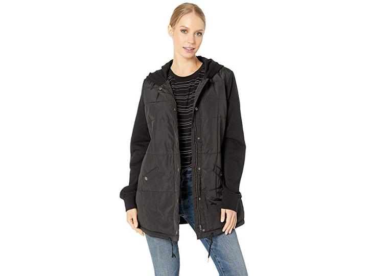 Rvca Pidy Jacket (black) Women's Coat